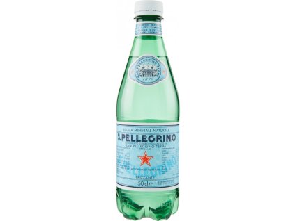 SAN PELLEGRINO  Acqua gassatta ML.500 - voda perlivá, PET