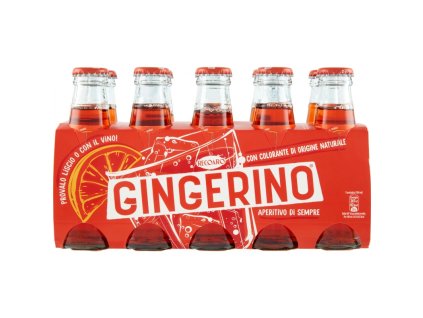 SAN PELLEGRINO Gingerino ML.100x10 Cluster - nealko.hořký aperitiv,citrusy a zázvor, SKLO