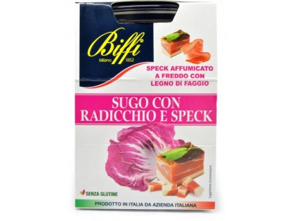 BIFFI SUGO RADICCHIO E SPECK GR.190 omáčka ze salátu radicchio a špekem
