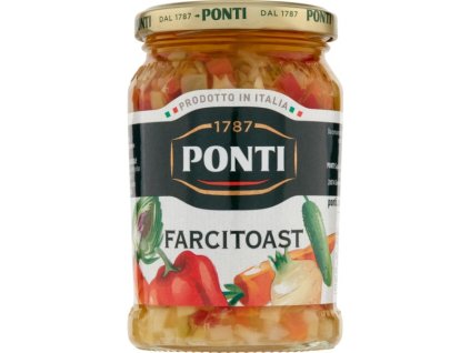 PONTI FARCITOAST GR.280 zeleninové směsi ve slunečnicovém oleji