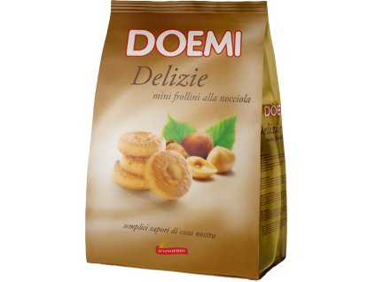DOEMI Delizie mini Frollini Nocciola GR.300 - mini sušenky , oříškové  8