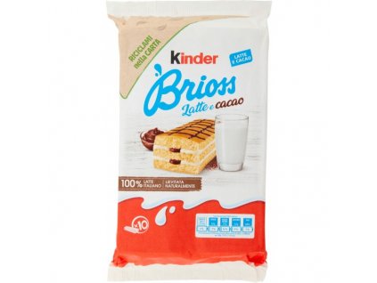 FERRERO KINDER Brioss latte e cacao x10 GR.280