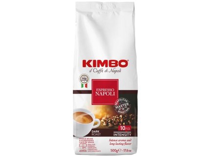 KIMBO Espresso Napoli Grani GR.500 - káva zrnková,směs Arabica a Robusta  12
