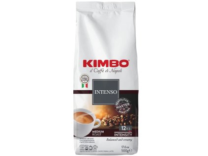 KIMBO Espresso Napoli Intenso Grani GR.500 - káva zrnková, směs Arabica a Robusta  12