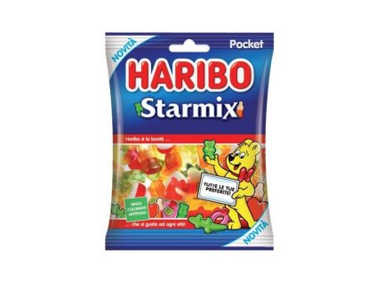 HARIBO Busta Starmix GR.100 - gumovitá ovocná cukrovinka  30