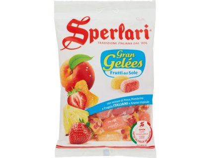 SPERLARI Caramelle Gran Gelées GR.175 - gumovité ovocné bonbóny, obalené v krystalovém cukru  18