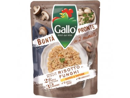 GALLO BONTA' Pronte Risotto Funghi GR250 - rizoto houbové