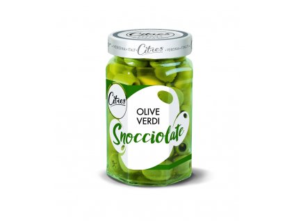 CITRES Olive Verdi denocciolate. GR.290