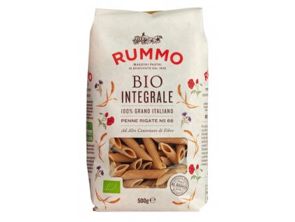 148439 penne rigate integrali le biologiche whole grain pasta organic rummo