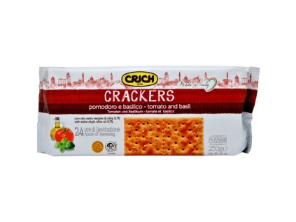 CRICH Crackers con pomodoro e basilico GR.250