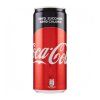 COCA COLA Zero_Lattina Sleek ML.330 - coca cola,bez cukru, PLECH