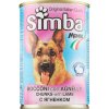 SIMBA CANE_Bocconi Agnello GR.415 - masové kousky pes.Jehněčí maso. plech  24