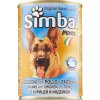 SIMBA CANE_Bocconi Pollo e Tacchino GR.415 - masové kousky pes.Kuřecí maso a krůta. plech  24