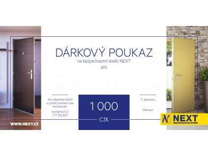 Dárkový poukaz