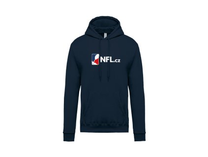 nflcz mikina klokan barevne navy 1