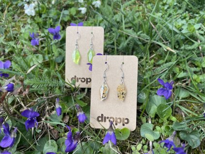 Náušnice z tenisových míčků