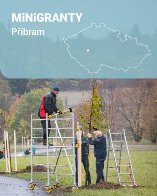 #Minigranty dnes s kolegy v Příbrami. A můžeme potvrdit, že i tady se #dobrovolnictvi daří! 🐟@RybářiBohutín se snaží...