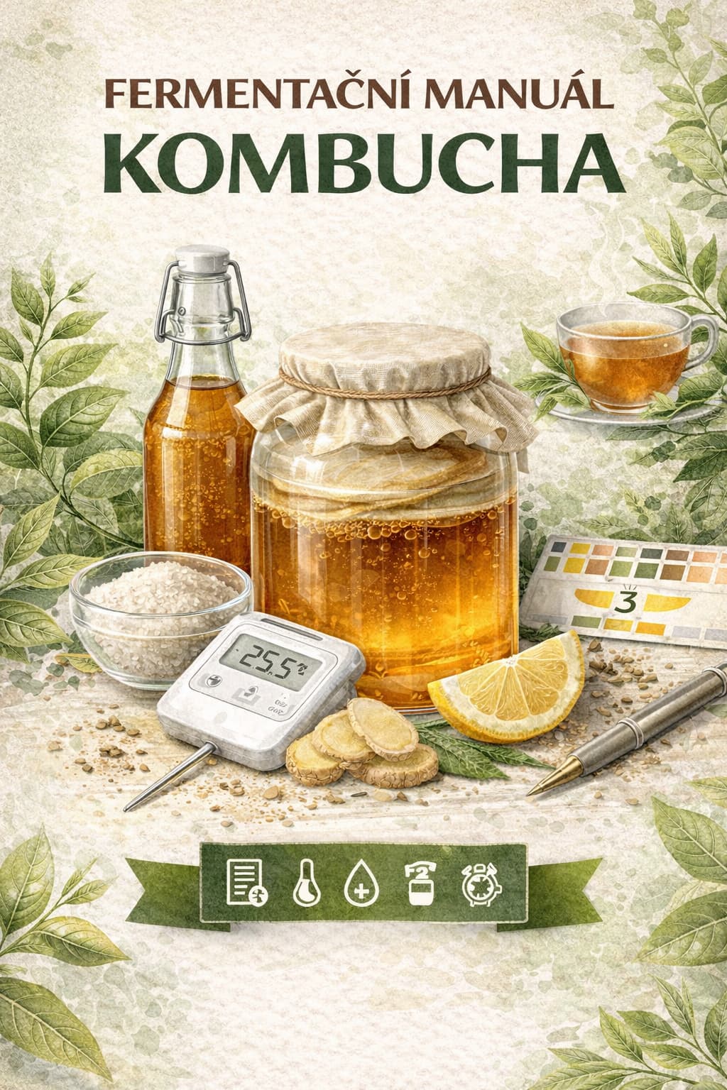 Kombucha - čajová