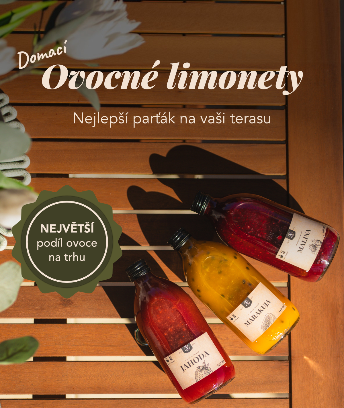 Domácí ovocné limonety