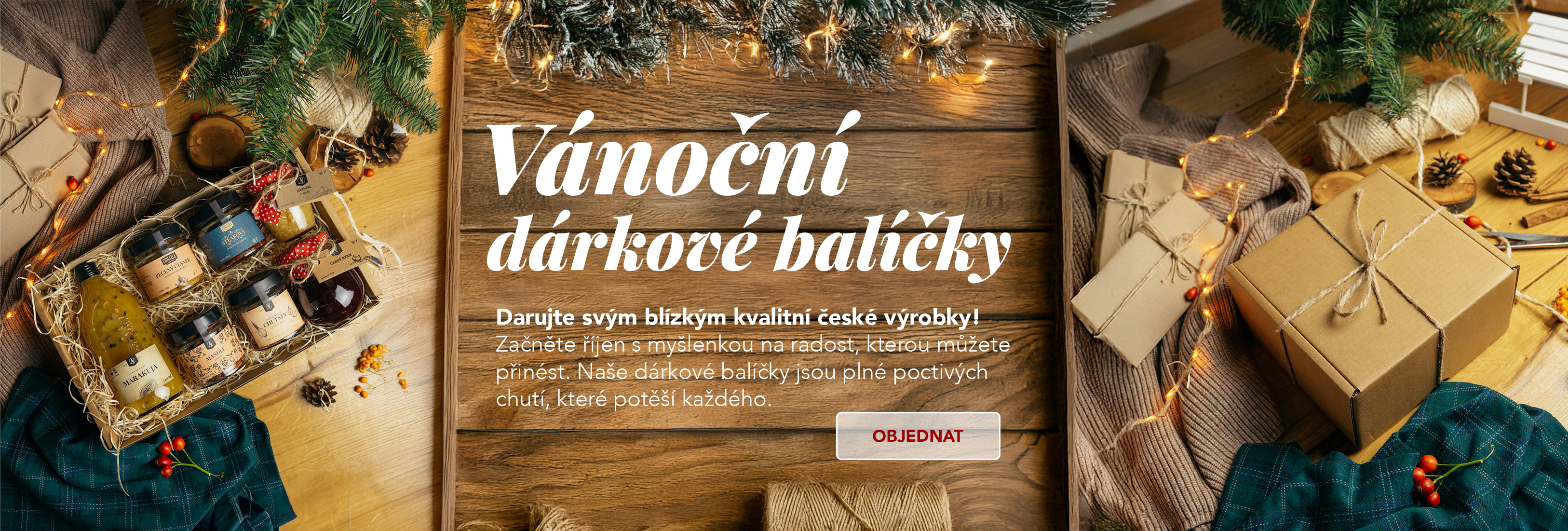 Vánoční dárkové balíčky
