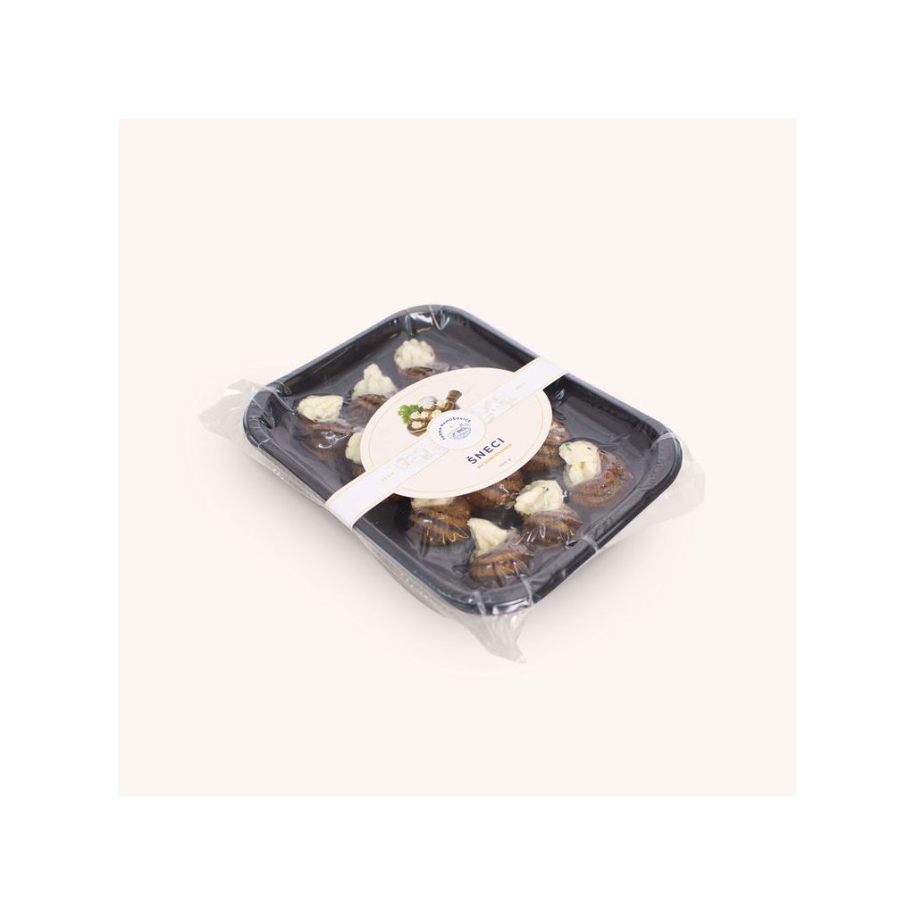 produkt sneci s bylinkovym maslem eco tray