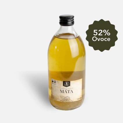 sirup Máta