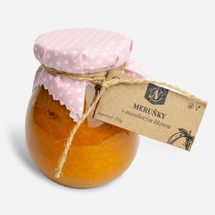 Meruňky s mandlovým likérem 250