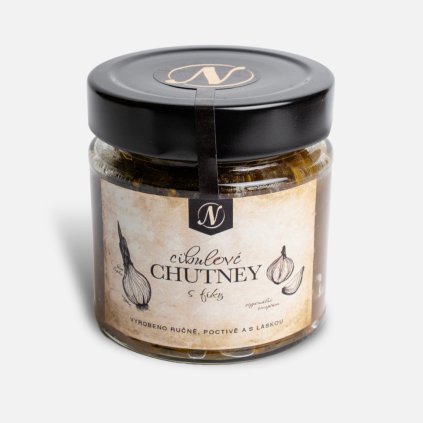 cibulové chutney s Fíky