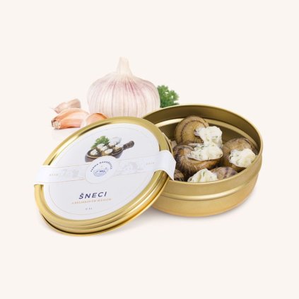 produkt sneci s bylinkovym maslem