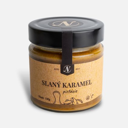 Slaný karamel pistácie