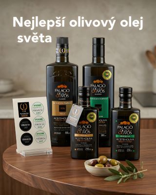 Jako šéfkuchař si vybírám suroviny pečlivě. Palacio de los Olivos Picual, 9× za sebou vyhlášen nejlepším olivovým olejem...