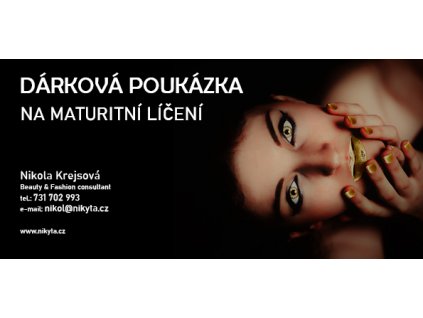 poukázka Nikyta maturitní líčení