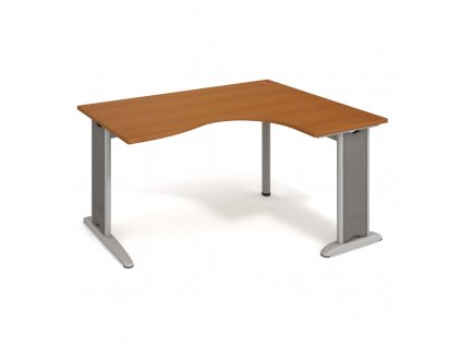 Stůl ergo oblouk levý 160×120/80 cm - Hobis Flex FE 2005 L