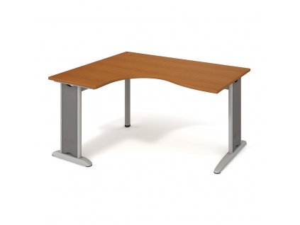 Stůl ergo oblouk pravý 160×120/80 cm - Hobis Flex FE 2005 P