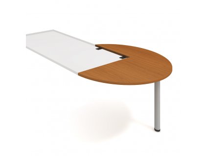 Stůl přídavný pravý podél pr. 120 cm - Hobis Flex FP 22 P P