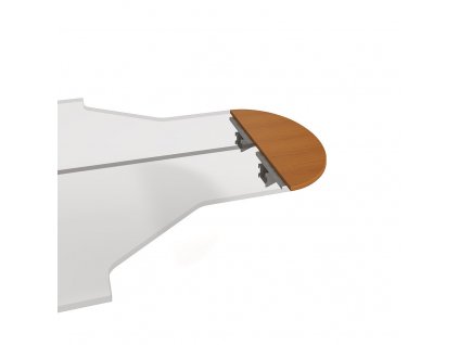 Stůl zakončovací oblouk 120 cm - Hobis Cross CP 120