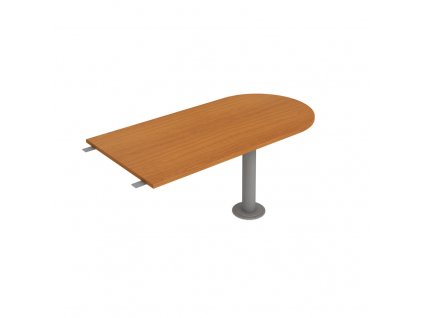 Stůl jednací délky 160 cm ukončený obloukem - Hobis Cross CP 1600 3