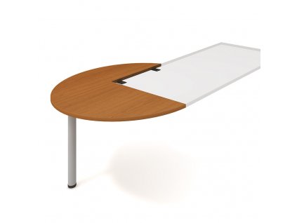 Stůl přídavný levý podél pr. 120 cm - Hobis Cross CP 22 L P