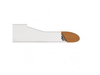 Stůl zakončovací oblouk 60 cm - Hobis Cross CP 60