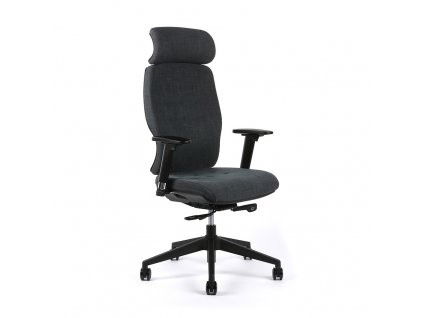 Kancelářská židle SELENE s fixní hlavovou opěrkou