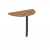 Stůl zakončovací oblouk 80 cm - Hobis Gate GP 80