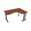 Stůl ergo oblouk levý 160×120/80 cm - Hobis Flex FE 2005 L