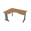 Stůl ergo oblouk pravý 160×120/80 cm - Hobis Flex FE 2005 P