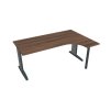 Stůl ergo oblouk levý 180×120/80 cm - Hobis Cross CE 1800 L