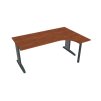 Stůl ergo oblouk levý 180×120/80 cm - Hobis Cross CE 1800 L