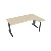 Stůl ergo oblouk levý 180×120/80 cm - Hobis Cross CE 1800 L