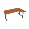 Stůl ergo oblouk levý 180×120/80 cm - Hobis Cross CE 1800 L
