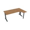 Stůl ergo oblouk levý 180×120/80 cm - Hobis Cross CE 1800 L