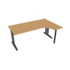 Stůl ergo oblouk levý 180×120/80 cm - Hobis Cross CE 1800 L