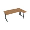 Stůl ergo oblouk levý 180×120/80 cm - Hobis Cross CE 1800 L